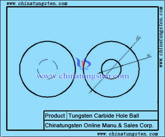 tungsten carbide hole ball drawing