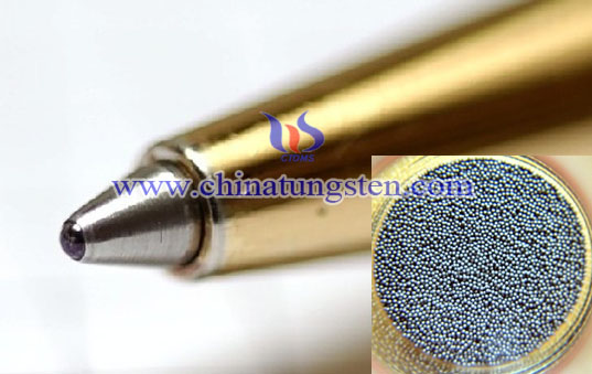 tungsten carbide pen ball